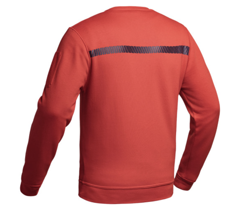 Sweat SÉCU-ONE Sécurité Incendie rouge (A10)