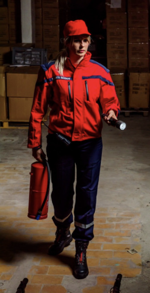 BLOUSON SOFTSHELL SSIAP Rouge (VVS)