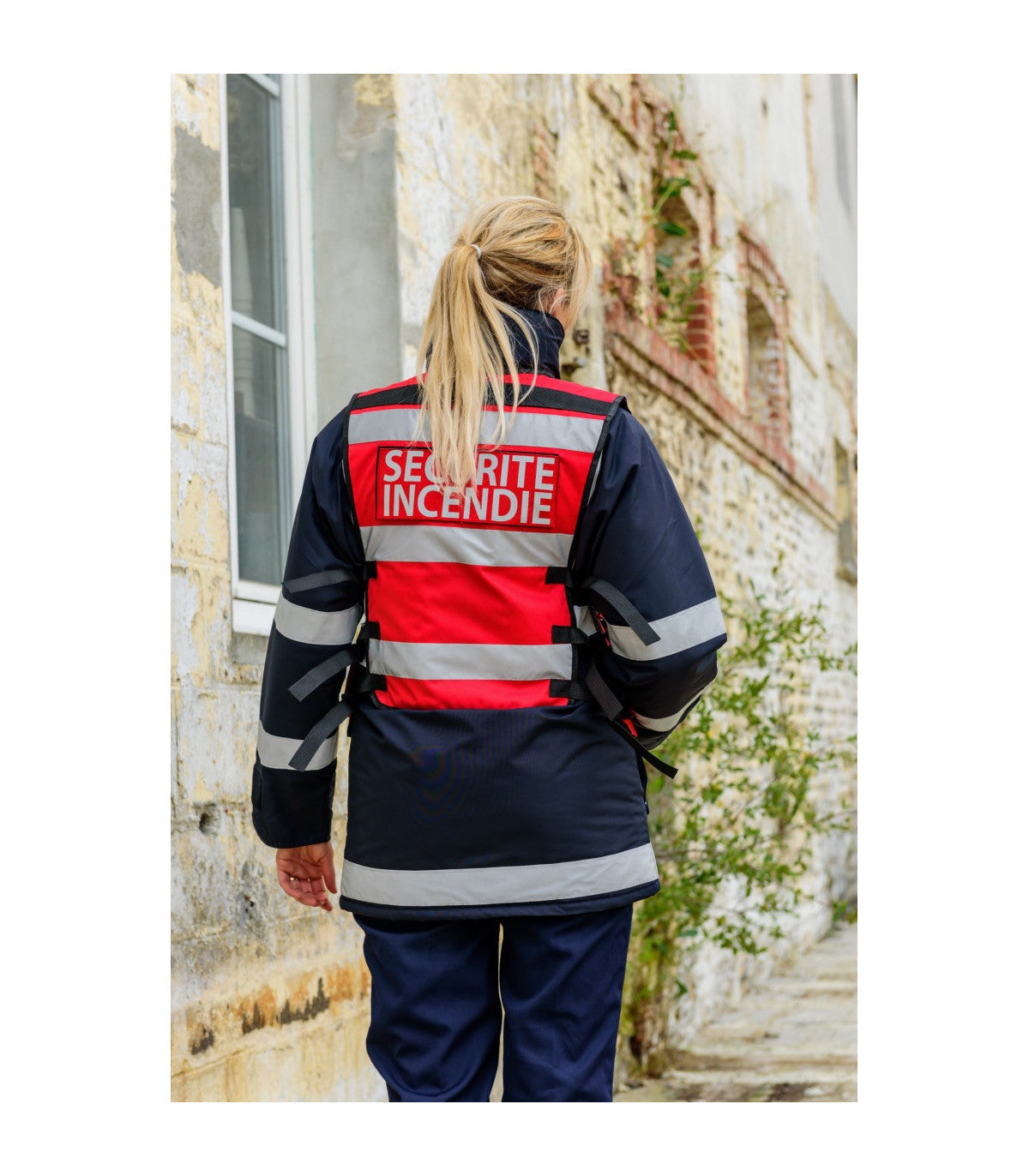 Gilet TACTIC SSIAP Rouge (VVS)