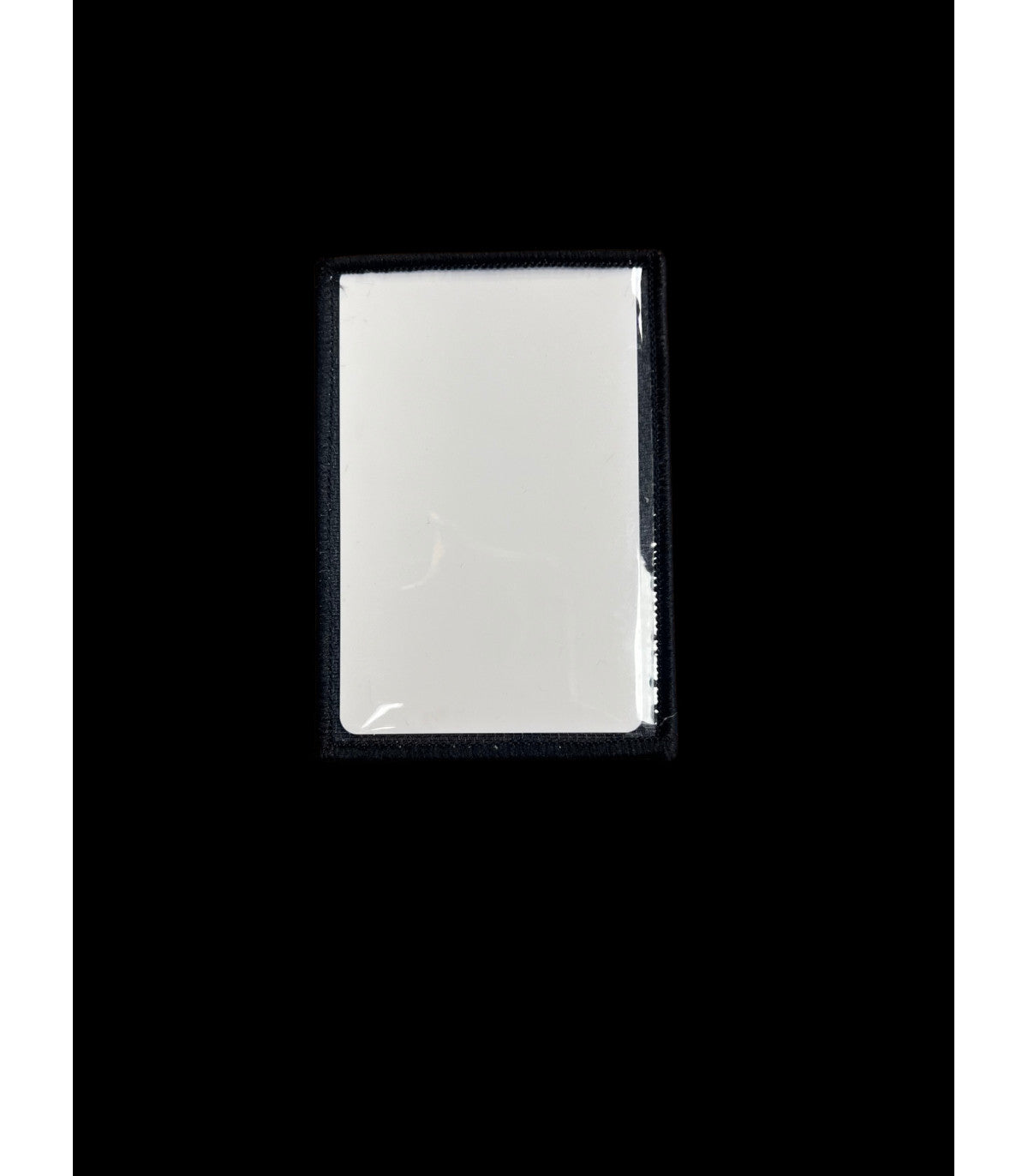 POCHETTE PLASTIQUE SUR VELCRO POUR CARTE PRO VERTICAL (vendu en lot)