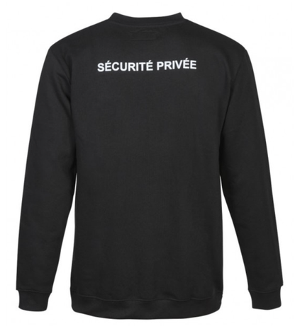 Sweat-shirt sécurité fenêtre matricule (Cityguard)