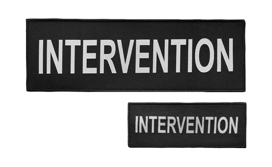 Lot dossard + bande poitrine SÉCU-ONE Intervention noir (A10)