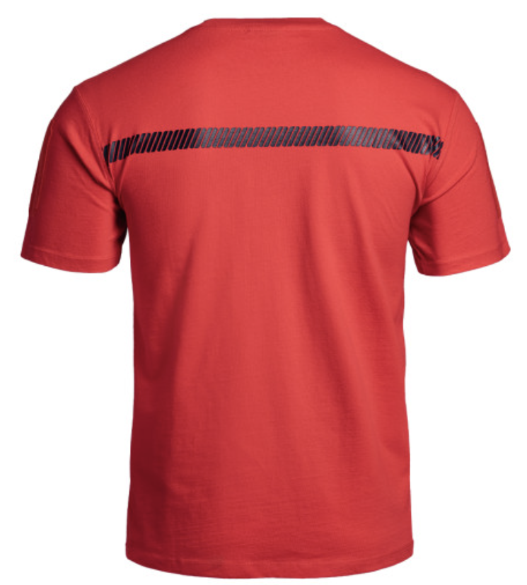 T-shirt SÉCU-ONE Sécurité Incendie rouge (A10)