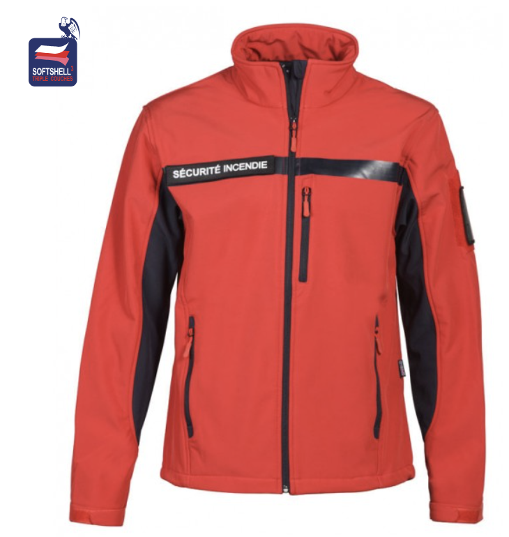 Blouson softshell sécurité incendie (Cityguard)