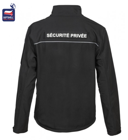 Blouson softshell sécurité privée (CityGuard)