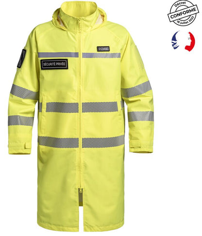 Poncho Lightshell SÉCU-ONE HV-TAPE jaune (A10)