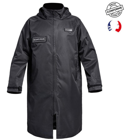 Poncho Lightshell SÉCU-ONE noir (A10)