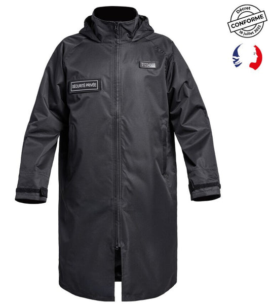 Poncho Lightshell SÉCU-ONE noir (A10)