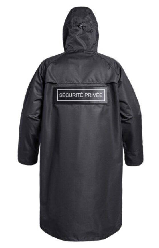 Poncho Lightshell SÉCU-ONE noir (A10)