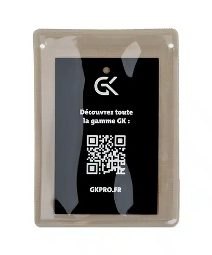 Support pour carte professionnelle avec velcro – Lot de 10