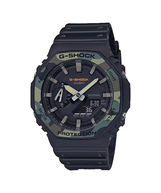 Montre G-SHOCK GSH-GA2100SU-1A Noir et camouflage