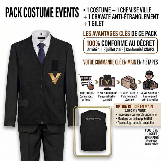 PACK COSTUME : L'Élégance, la Conformité en Plus.