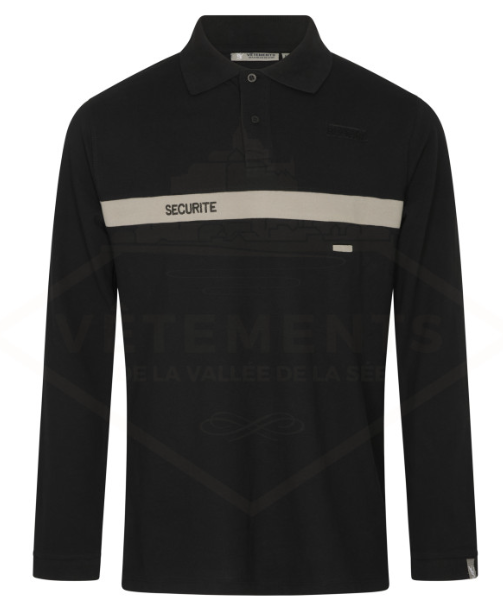 POLO SECURITE PRIVÉE ML NBG HOMME (VVS)