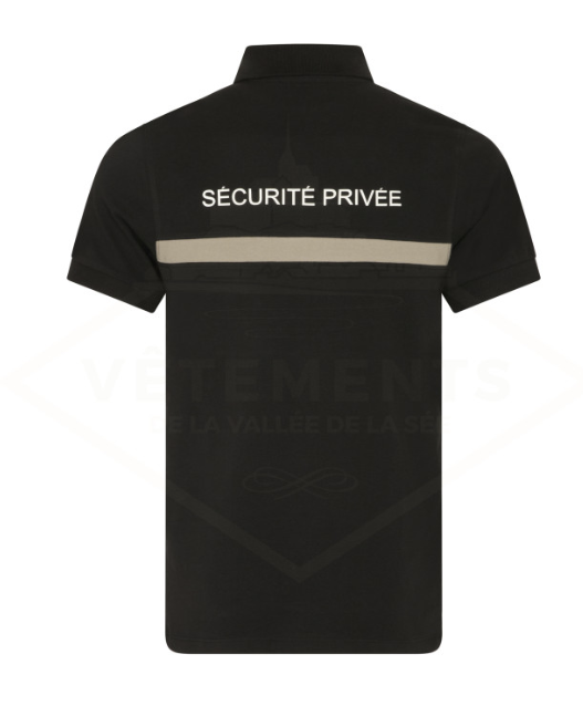 POLO SÉCURITÉ PRIVÉE MC NBG HOMME (VVS)