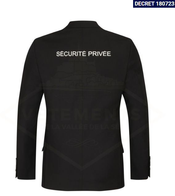 VESTE DE COSTUME HOMME SM10 SP |VVS (décret 180723)