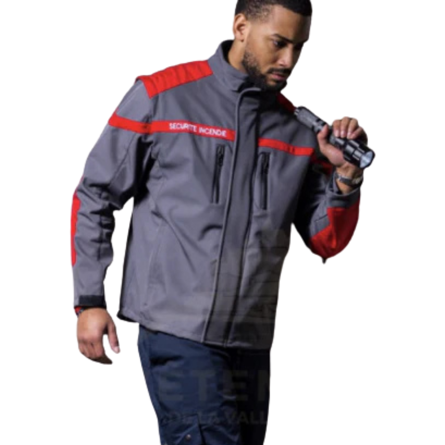 BLOUSON SOFTSHELL SSIAP ANTRHRACITE (VVS)