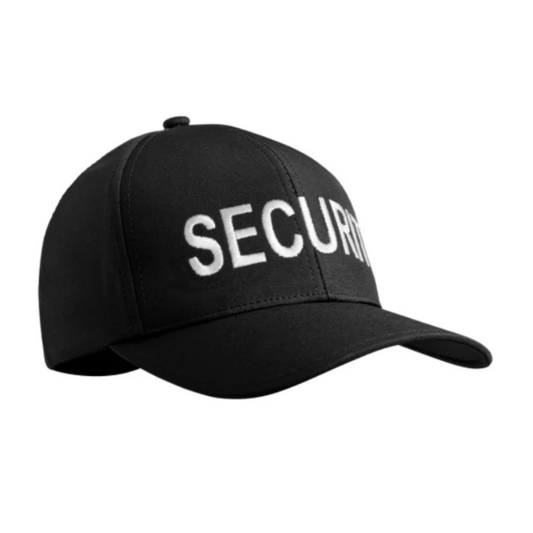 Casquette SÉCU-ONE Sécurité noir (A10)