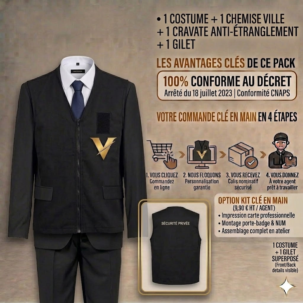 PACK COSTUME : L'Élégance, la Conformité en Plus.