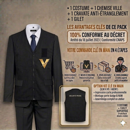 PACK COSTUME : L'Élégance, la Conformité en Plus.