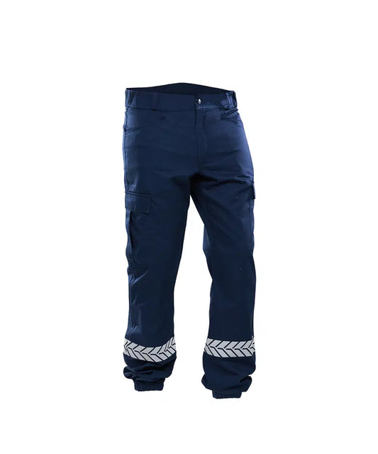 Pantalon Sécurité Incendie avec bandes HV – GK SAFETEK®️