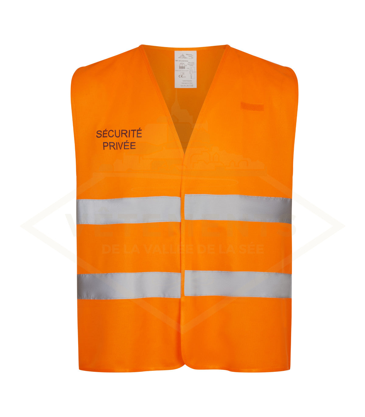 Lot de 10 GILET FLUO SP MIXTE (décret 180723) VVS