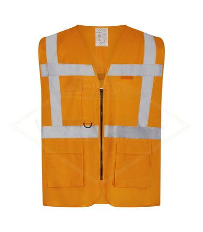 Lot de 10 GILET HV SP - TS1S CE EN20471 CLASSE 2 VVS