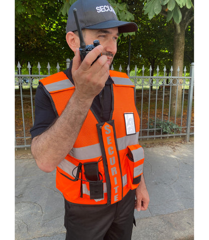 Lot de 10 GILET TACTIC FIBRE 3D MECHE VVS