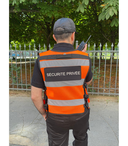 Lot de 10 GILET TACTIC FIBRE 3D MECHE VVS