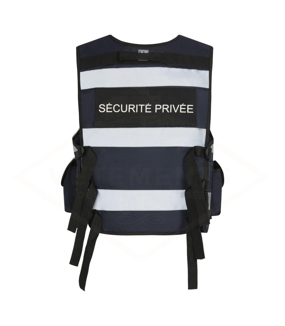 GILET THOR SECURITE PRIVEE avec pochette transparente rectangulaire Décret 180723