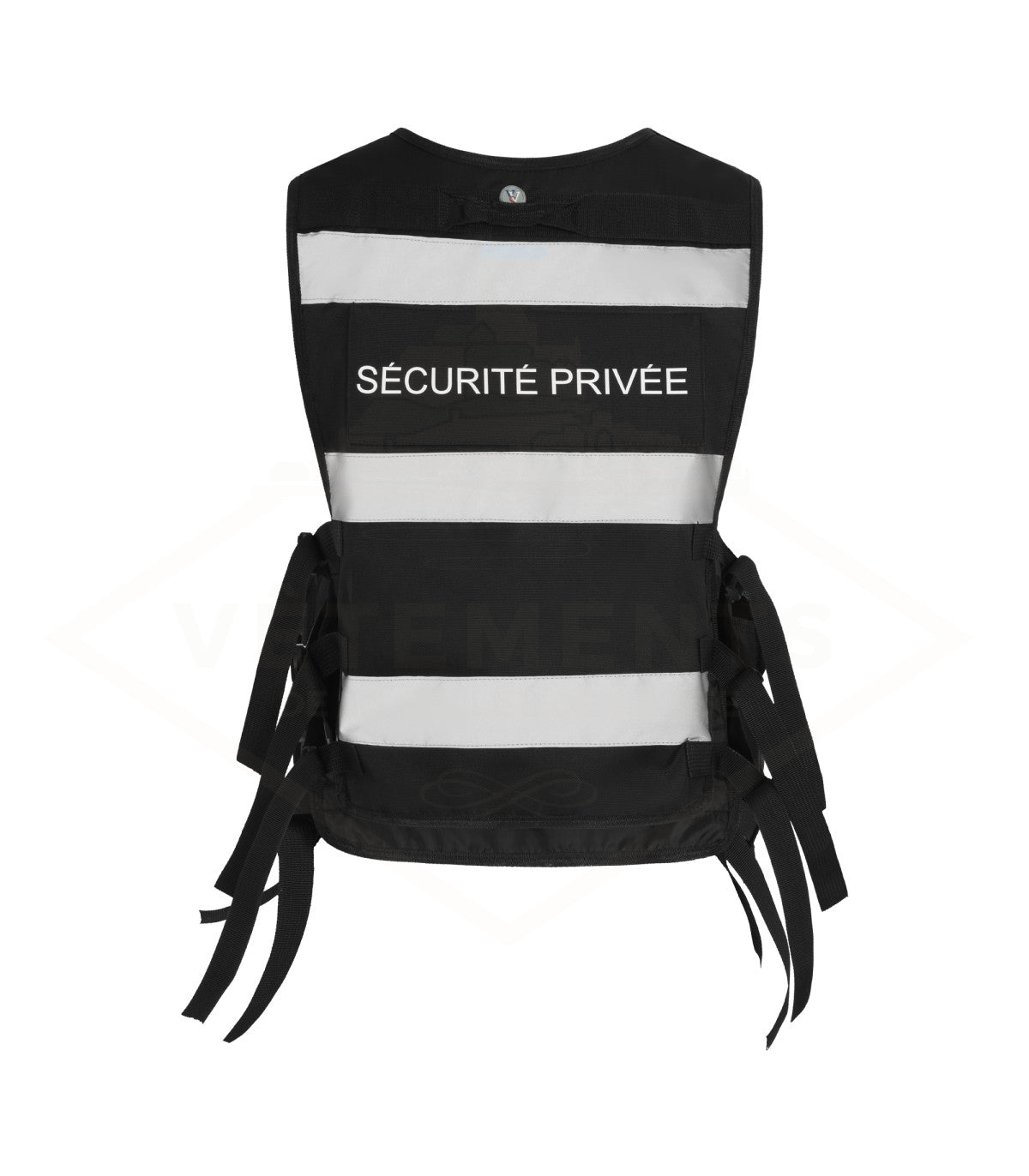 GILET THOR SECURITE PRIVEE avec pochette transparente rectangulaire Décret 180723
