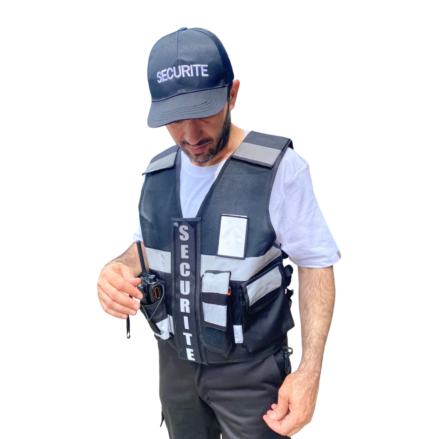 Lot de 10 GILET TACTIC FIBRE 3D MECHE VVS