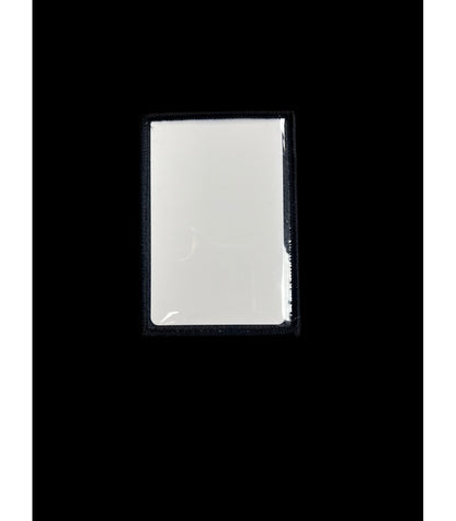 POCHETTE PLASTIQUE SUR VELCRO POUR CARTE PRO VERTICAL (vendu en lot)