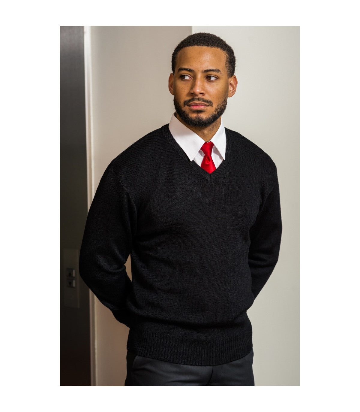 PULL COL V MIXTE VVS