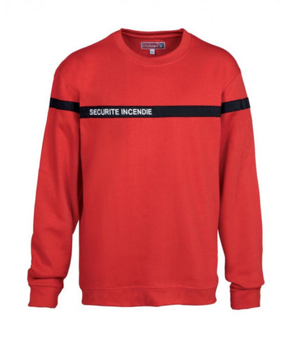 Sweat T-Shirt Securite Incendie (Cityguard)