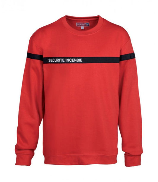 Sweat T-Shirt Securite Incendie (Cityguard)