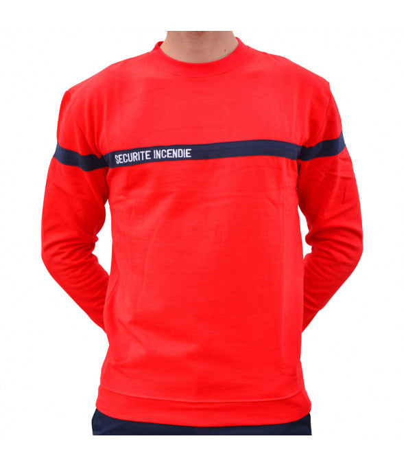 Sweat T-Shirt Securite Incendie (Cityguard)