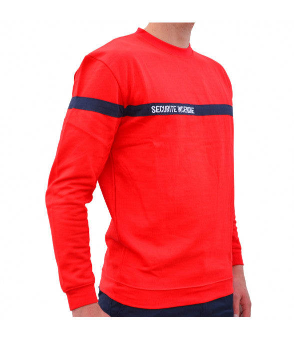 Sweat T-Shirt Securite Incendie (Cityguard)