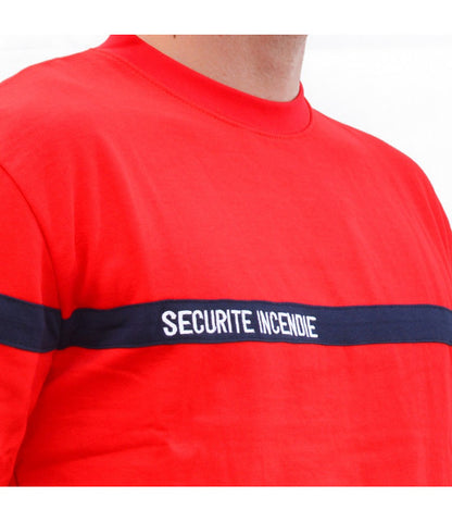 Sweat T-Shirt Securite Incendie (Cityguard)