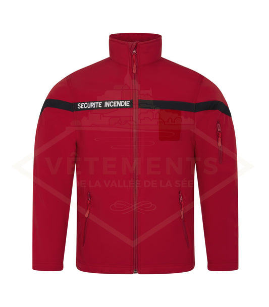SOFTSHELL SSIAP CLASSIC avec velcro pour pochette Décret 180723